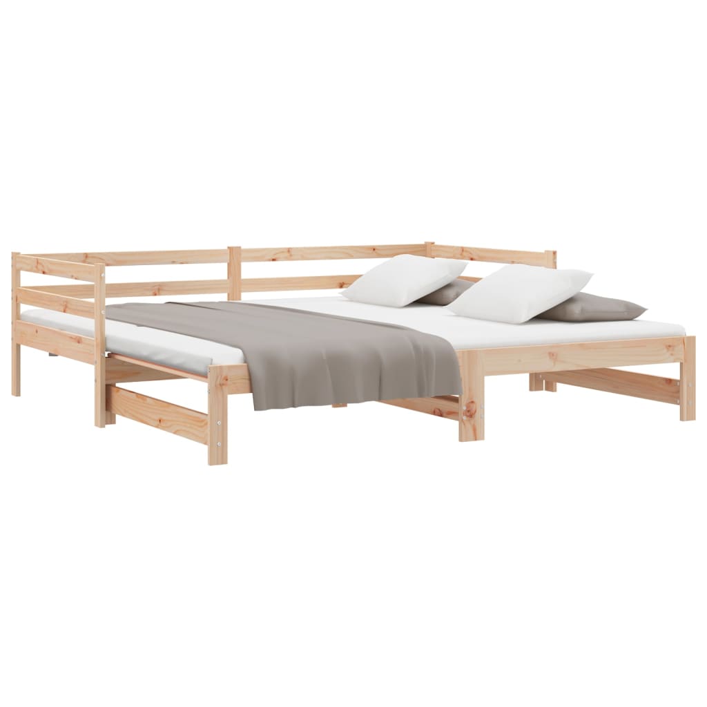 Lit coulissant sans matelas 90x190 cm - XIOS