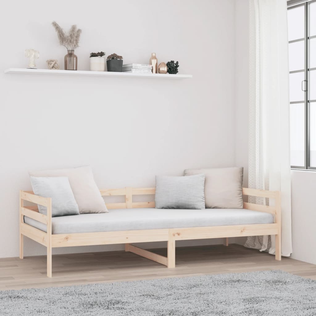 Lit de jour sans matelas 80x200 cm bois de pin massif - XIOS