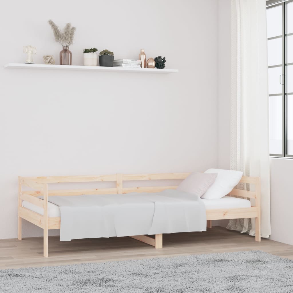 Lit de jour sans matelas 80x200 cm bois de pin massif - XIOS