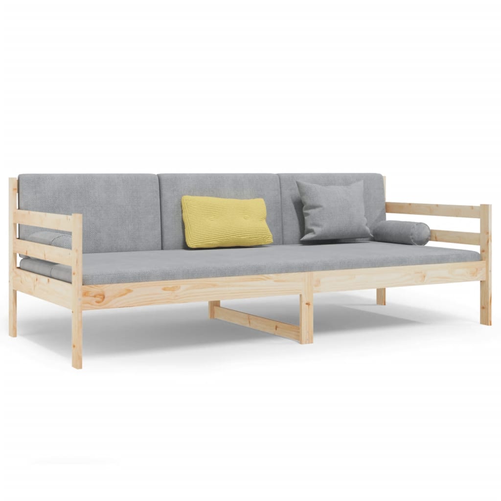 Lit de jour sans matelas 80x200 cm bois de pin massif - XIOS