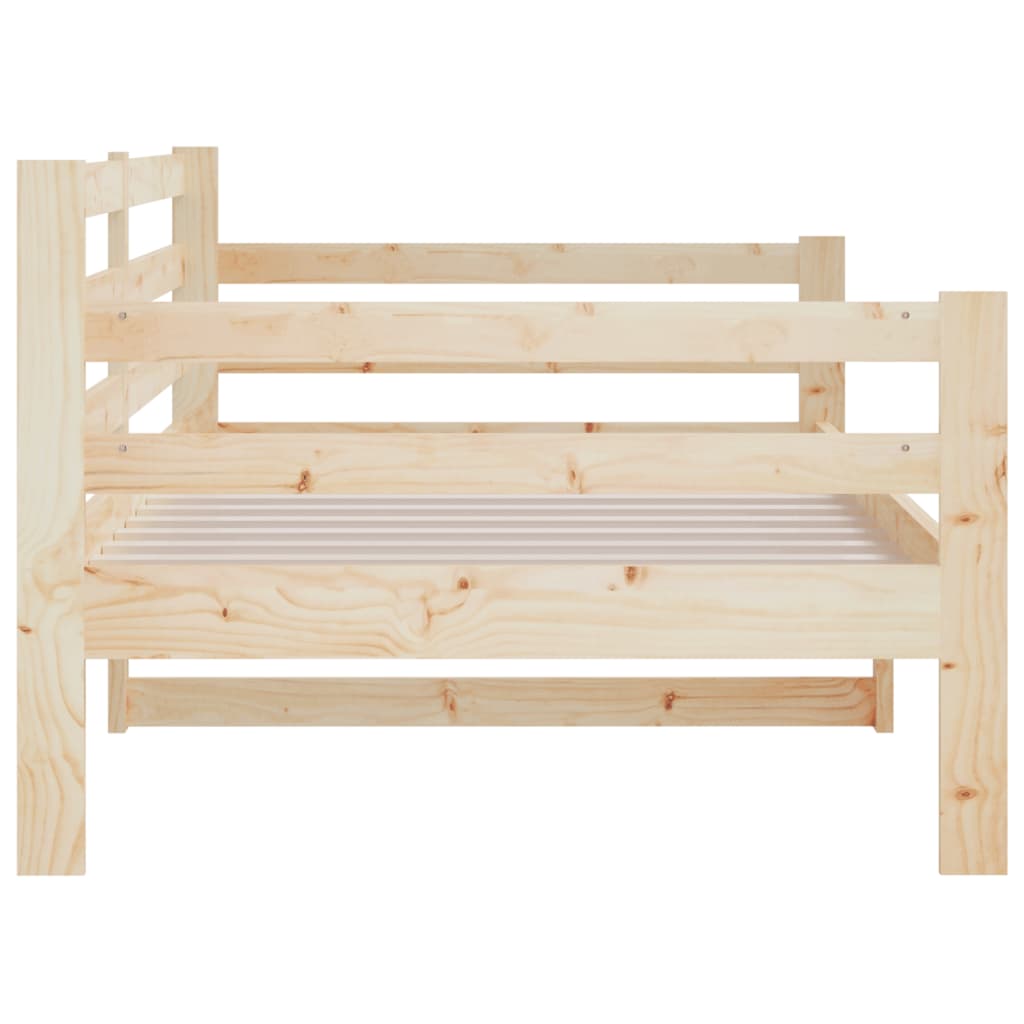 Lit de jour sans matelas 80x200 cm bois de pin massif - XIOS