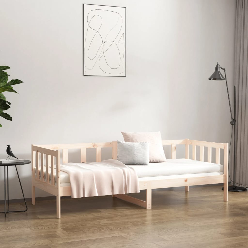Lit de jour sans matelas 80x200 cm bois de pin massif - XIOS