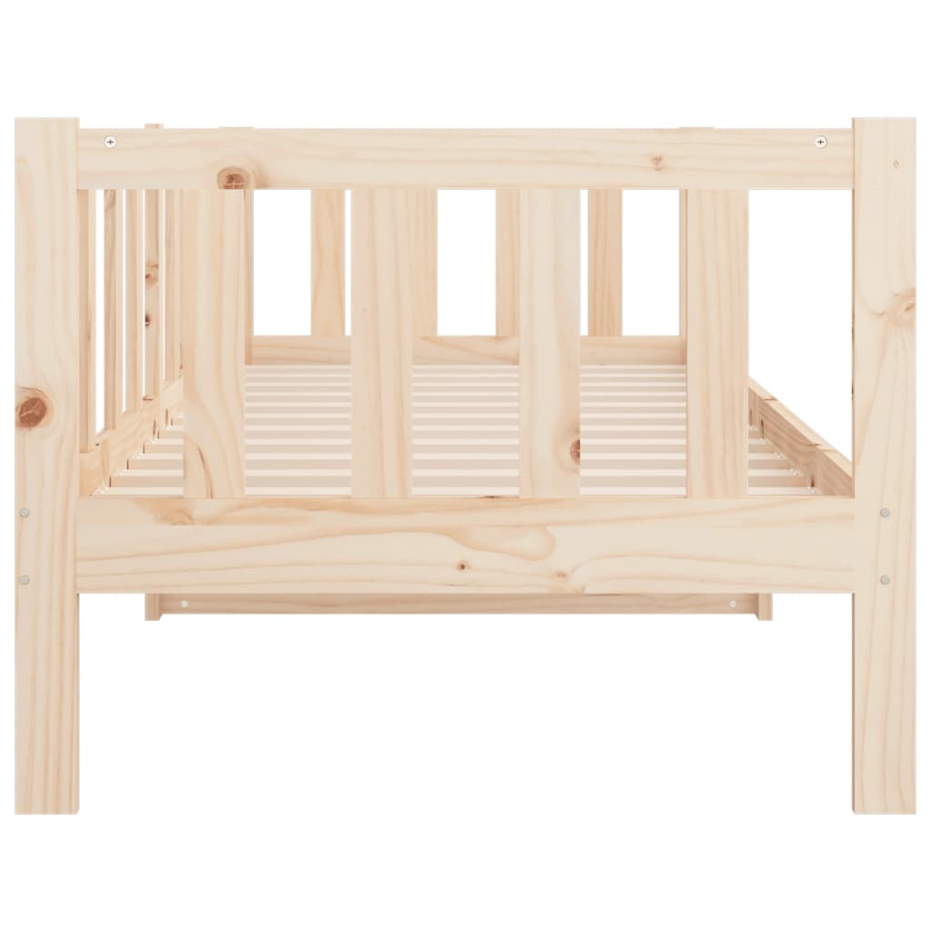 Lit de jour sans matelas 80x200 cm bois de pin massif - XIOS