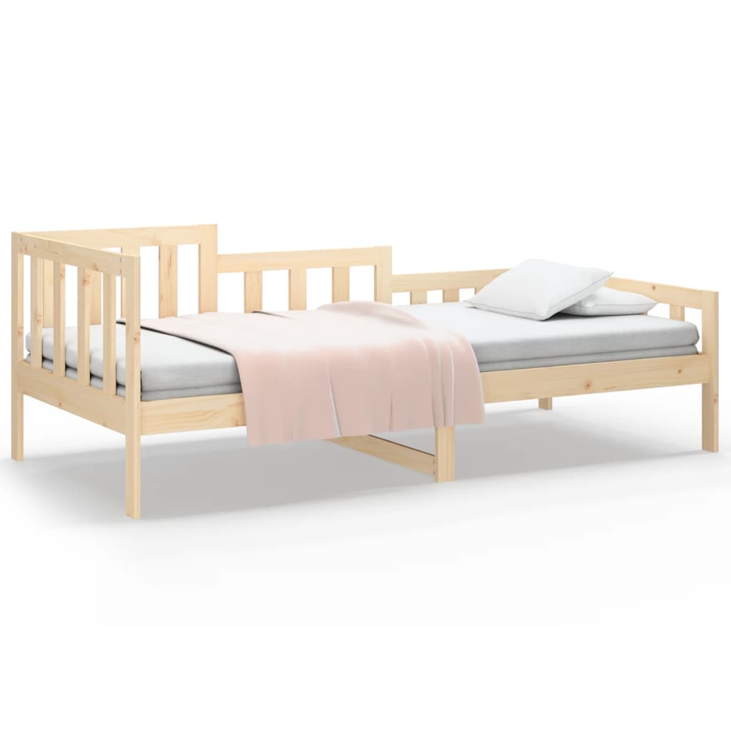 Lit de jour sans matelas 90x200 cm bois de pin massif - XIOS