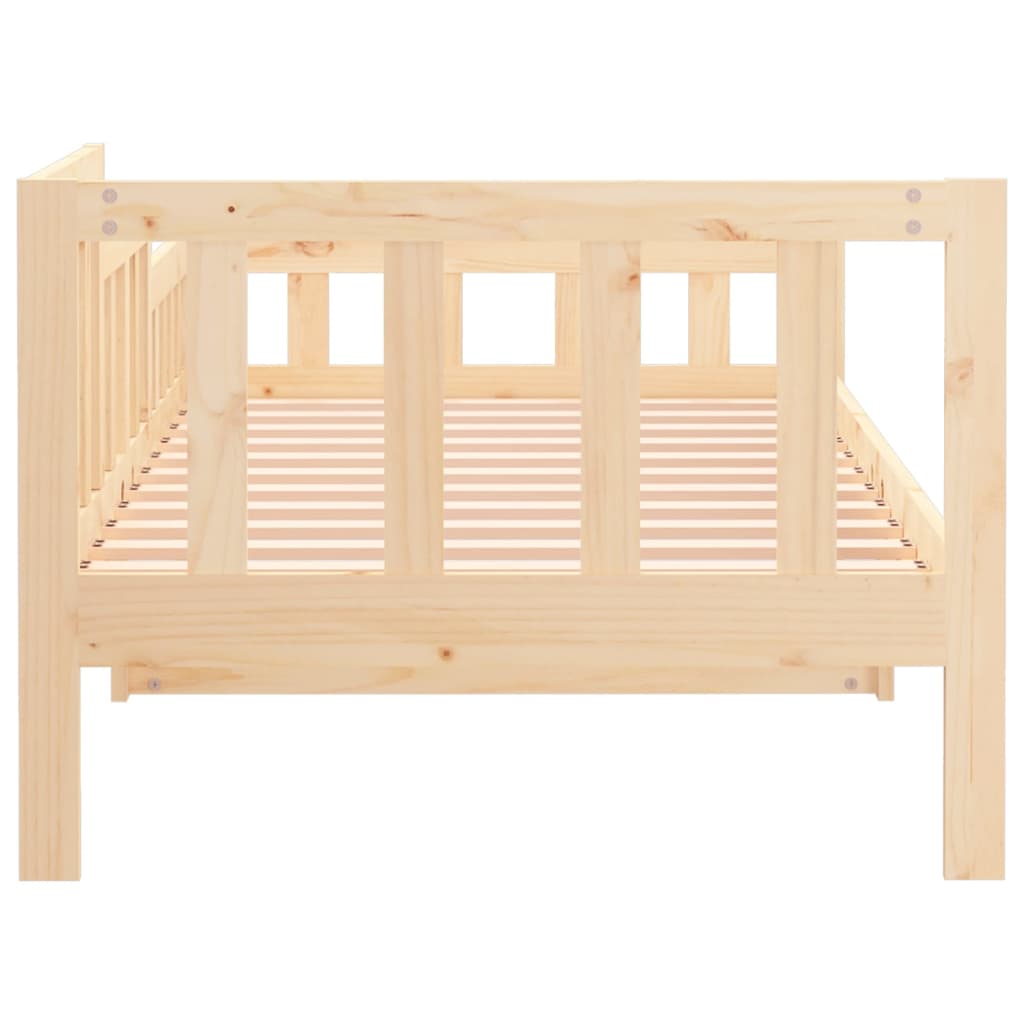 Lit de jour sans matelas 90x200 cm bois de pin massif - XIOS