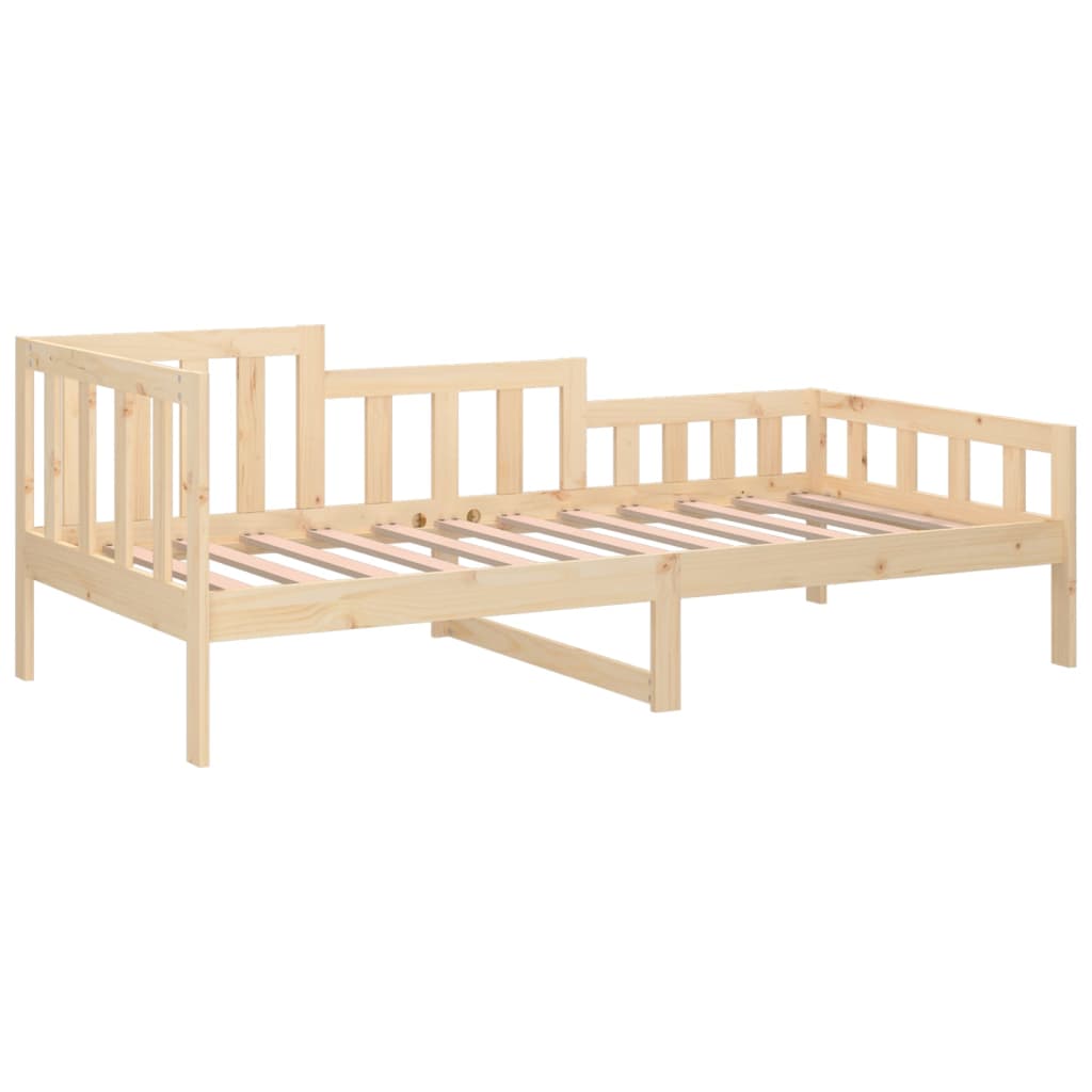 Lit de jour sans matelas 90x190 cm bois de pin massif - XIOS