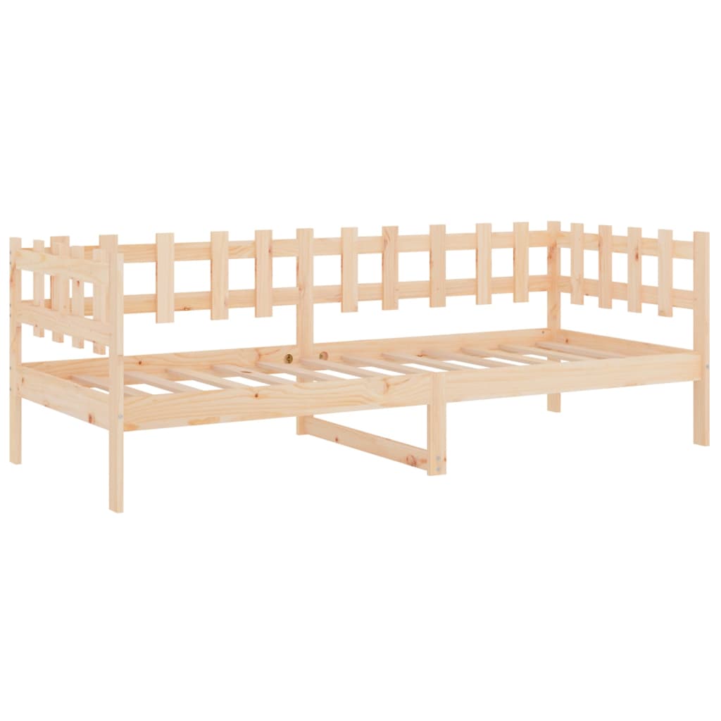 Lit de jour sans matelas 90x190 cm bois de pin massif - XIOS