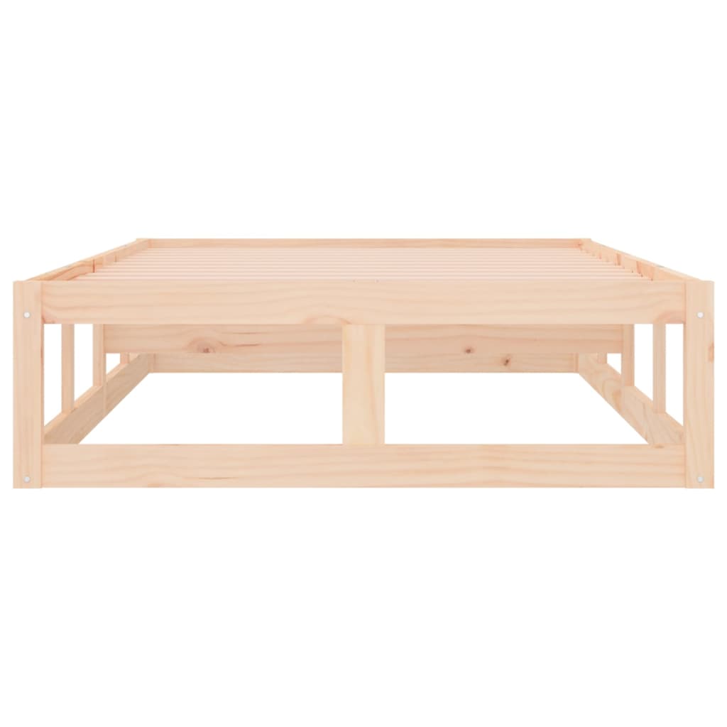 Cadre de lit sans matelas 90x200 cm bois massif - XIOS