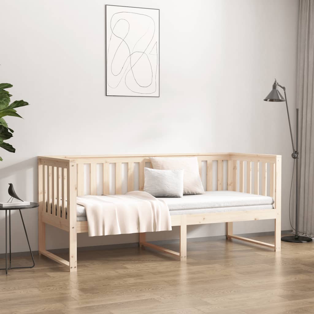 Lit de jour sans matelas 80x200 cm bois de pin massif - XIOS
