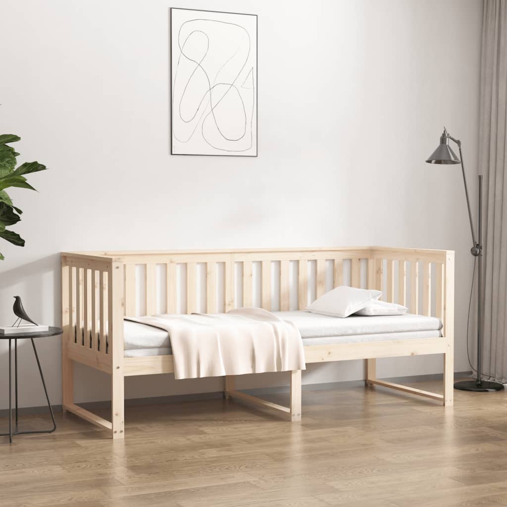 Lit de jour sans matelas 80x200 cm bois de pin massif - XIOS
