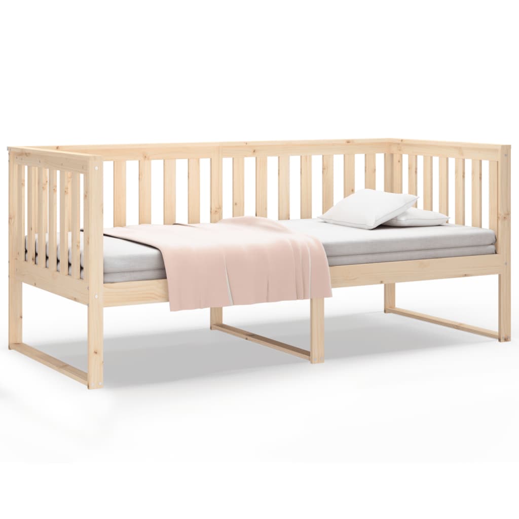 Lit de jour sans matelas 90x190 cm bois de pin massif - XIOS