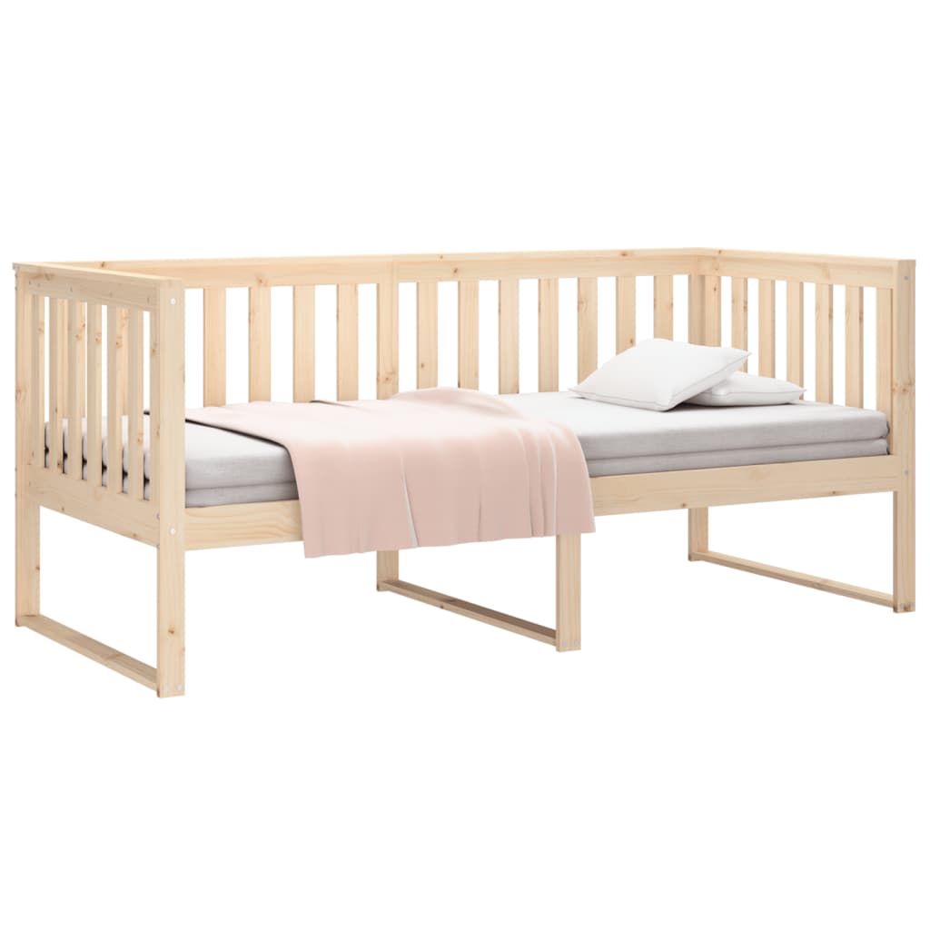 Lit de jour sans matelas 90x190 cm bois de pin massif - XIOS