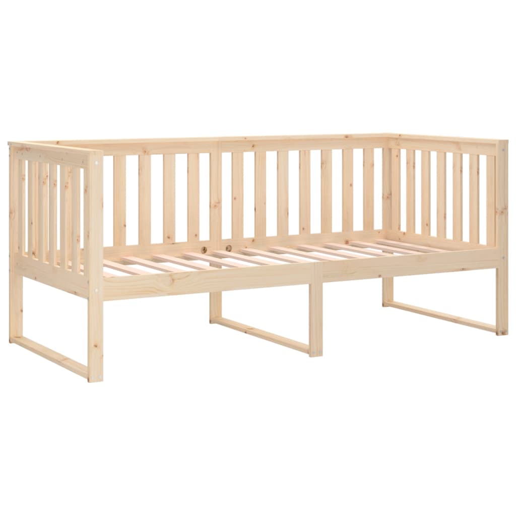 Lit de jour sans matelas 90x190 cm bois de pin massif - XIOS