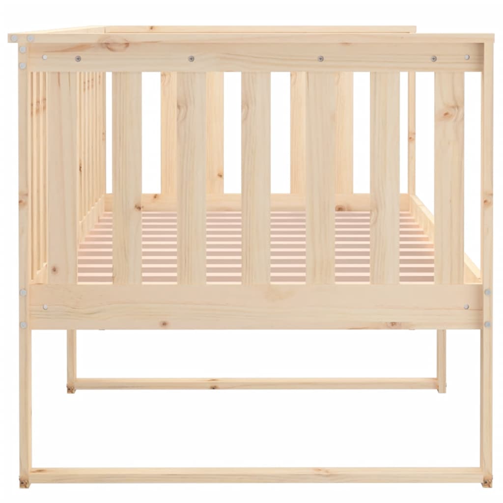 Lit de jour sans matelas 90x190 cm bois de pin massif - XIOS