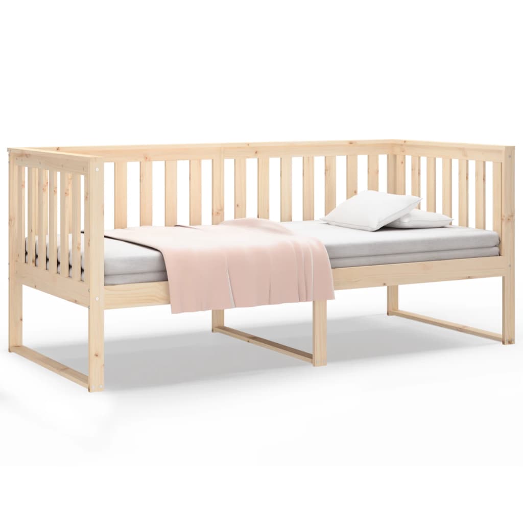 Lit de jour sans matelas 100x200 cm bois de pin massif - XIOS