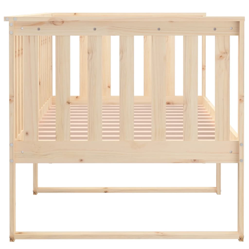 Lit de jour sans matelas 100x200 cm bois de pin massif - XIOS