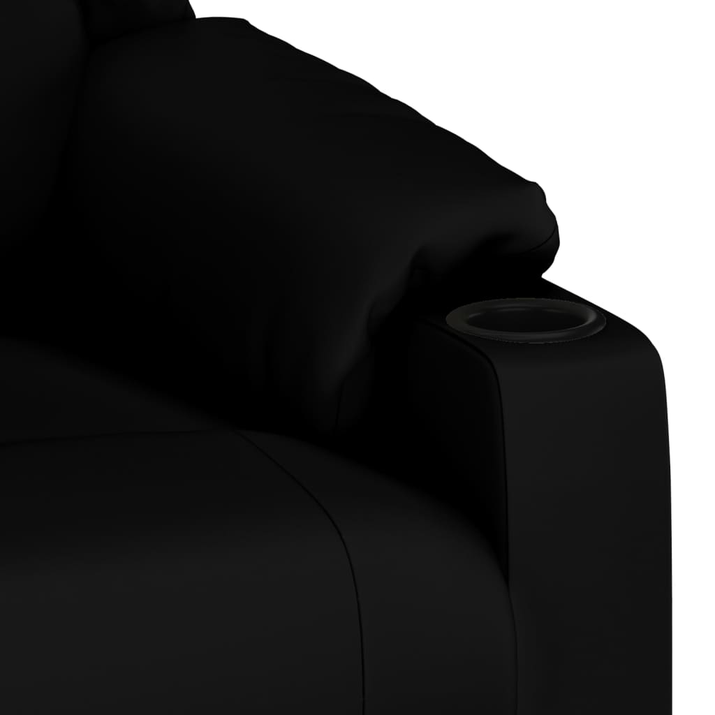 Fauteuil inclinable Noir Similicuir - XIOS