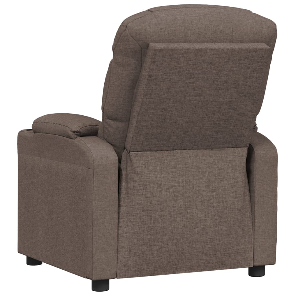 Fauteuil inclinable Taupe Tissu - XIOS