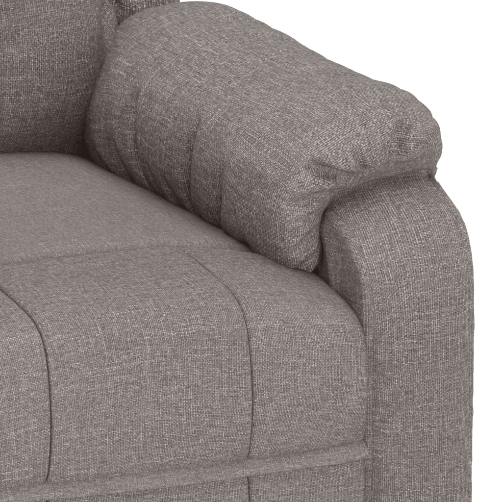 Fauteuil inclinable Taupe Tissu - XIOS