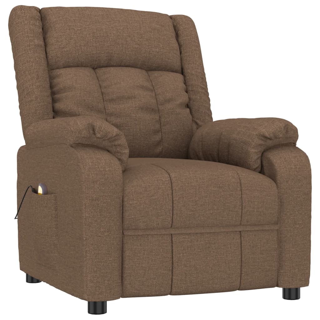 Fauteuil de massage Marron Tissu - XIOS