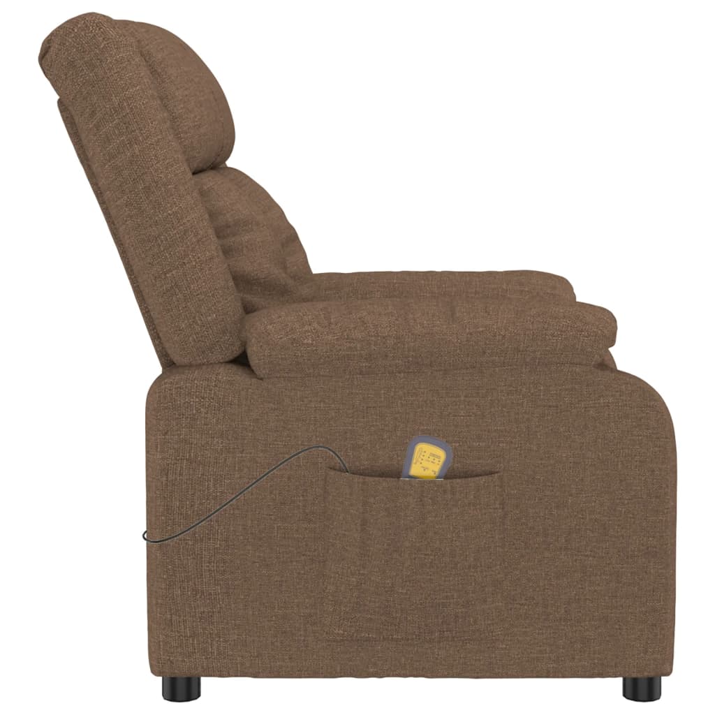 Fauteuil de massage Marron Tissu - XIOS