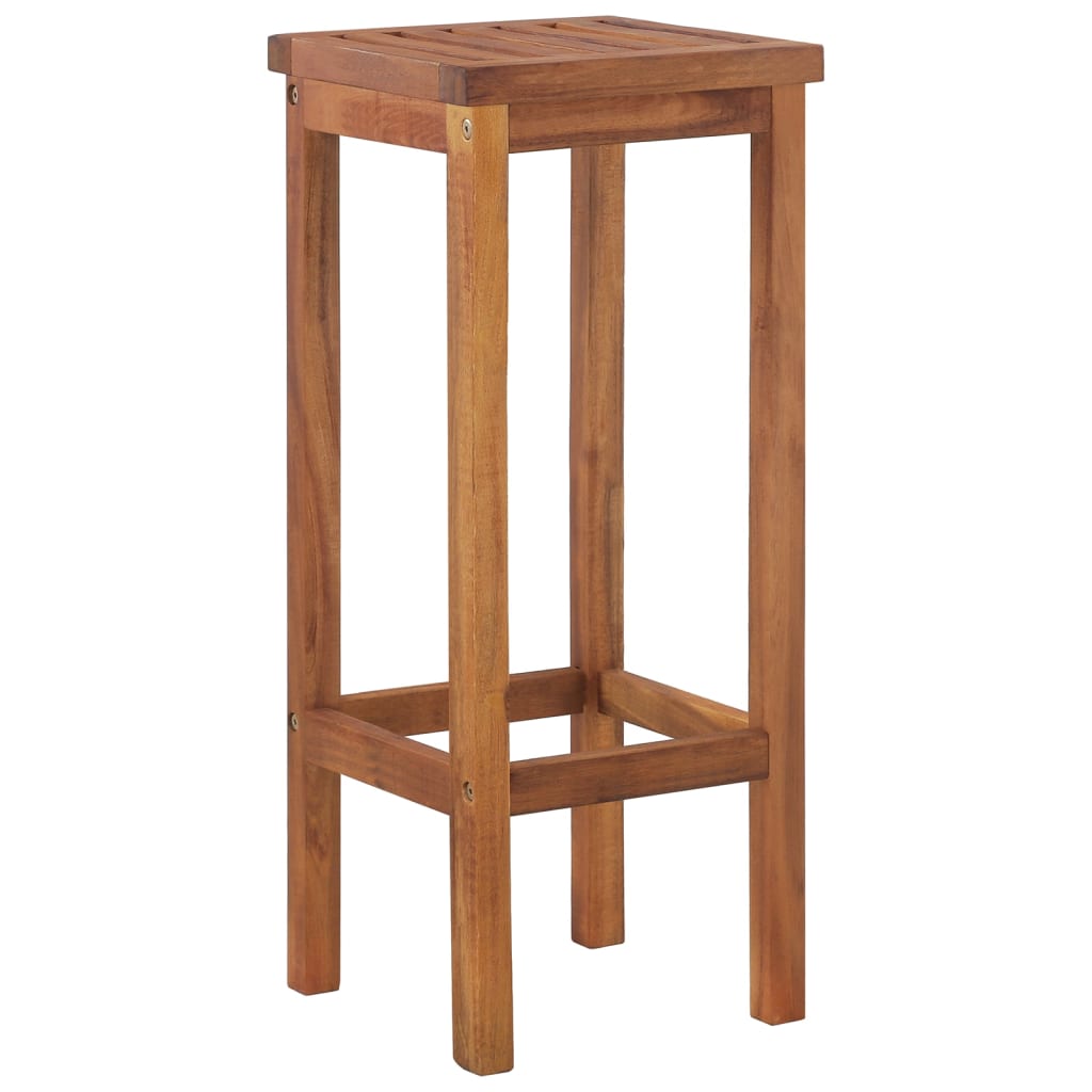 Ensemble de bar de jardin 5 pcs Bois d'acacia massif