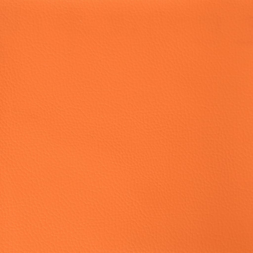 Chaise de jeu de massage Noir et orange Similicuir - XIOS