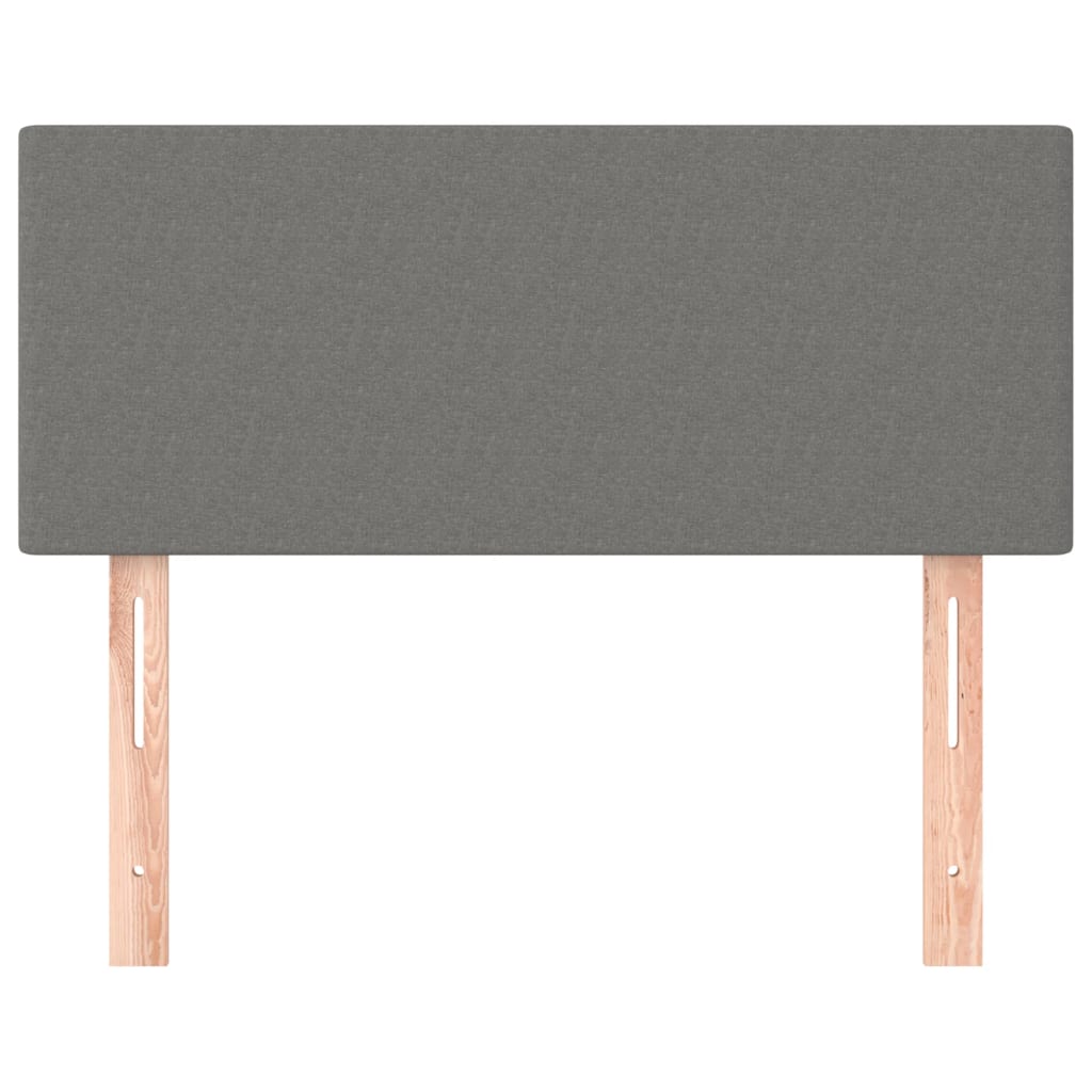 Tête de lit Gris foncé 80x5x78/88 cm Tissu - XIOS