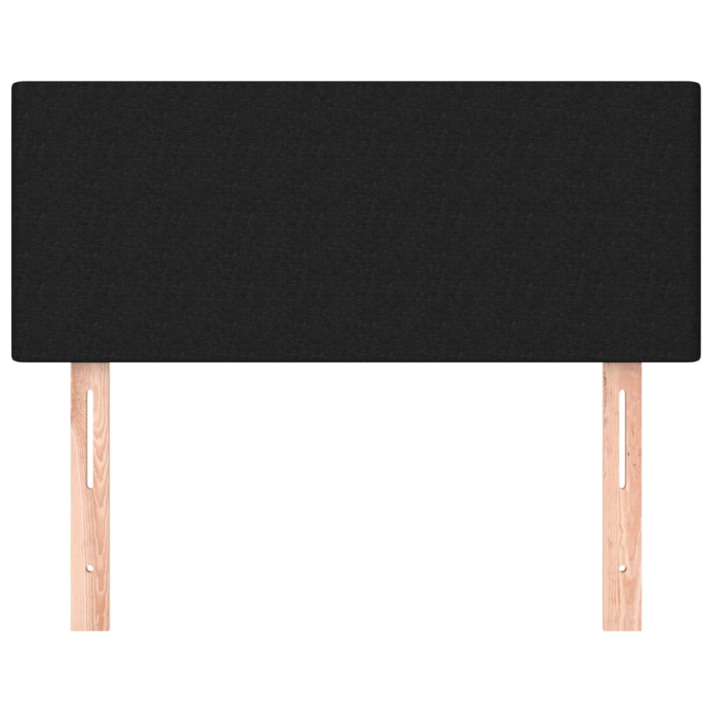 Tête de lit Noir 100x5x78/88 cm Tissu - XIOS