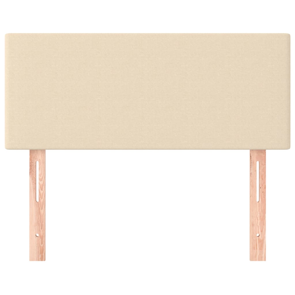 Tête de lit Crème 100x5x78/88 cm Tissu - XIOS