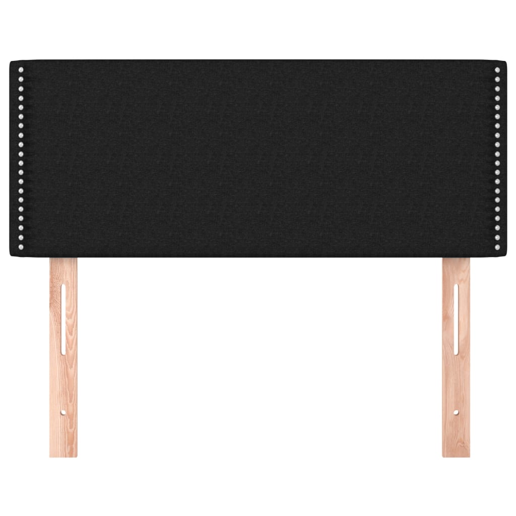 Tête de lit Noir 90x5x78/88 cm Tissu - XIOS