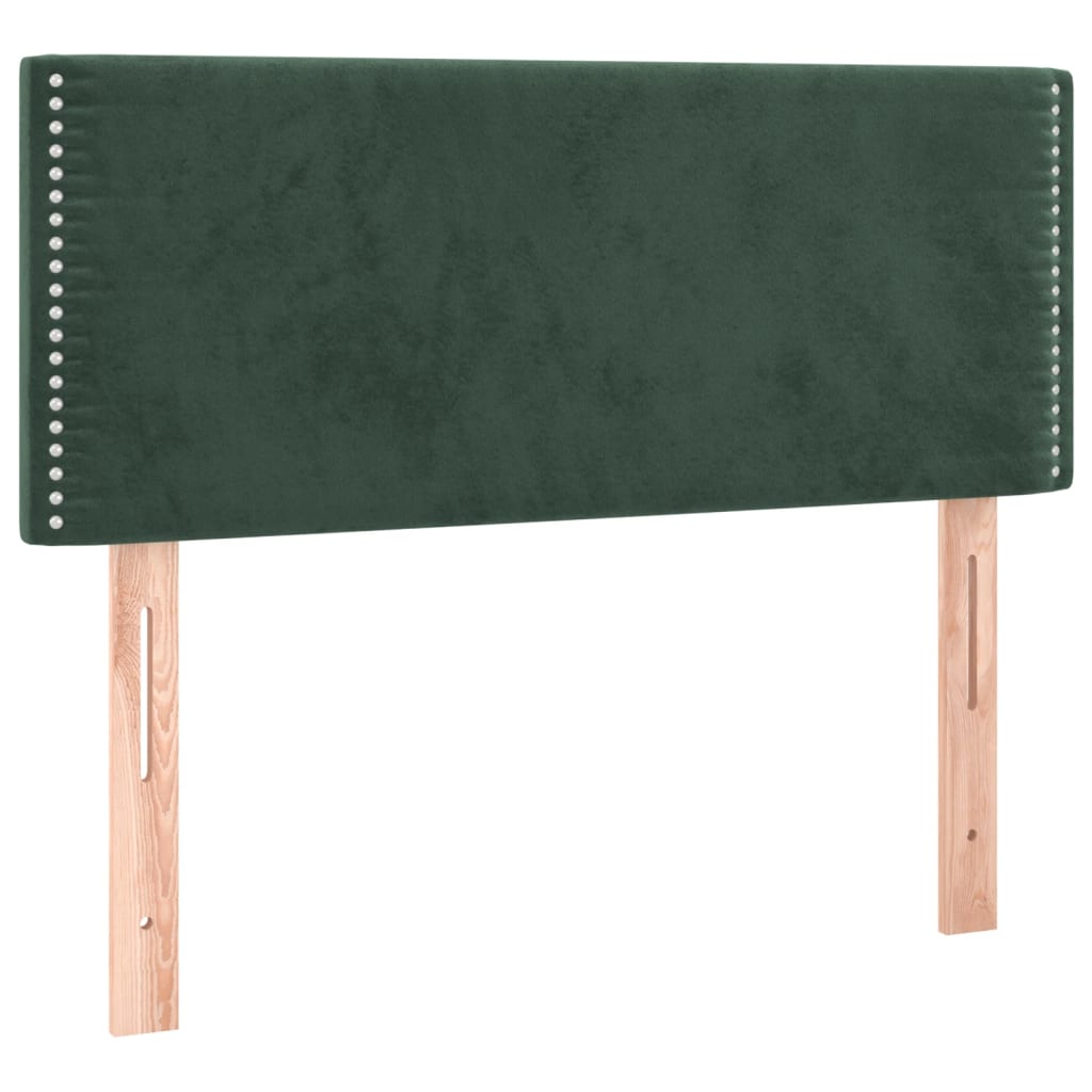 Tête de lit Vert foncé 90x5x78/88 cm Velours - XIOS