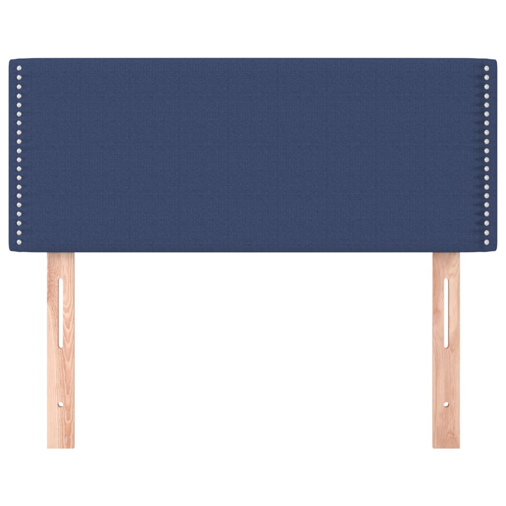 Tête de lit Bleu 100x5x78/88 cm Tissu Têtes et pieds de lit vidaXL   