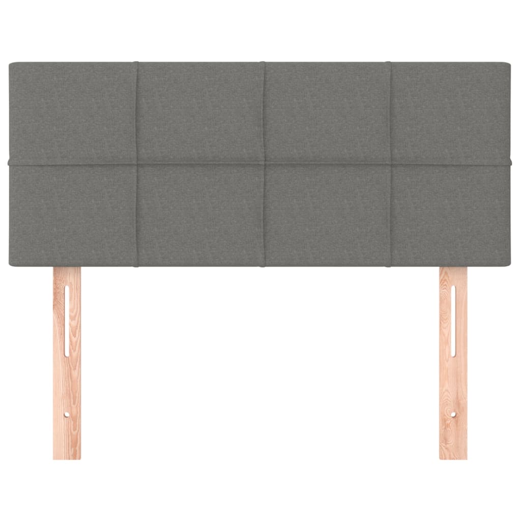 Tête de lit Gris foncé 80x5x78/88 cm Tissu - XIOS