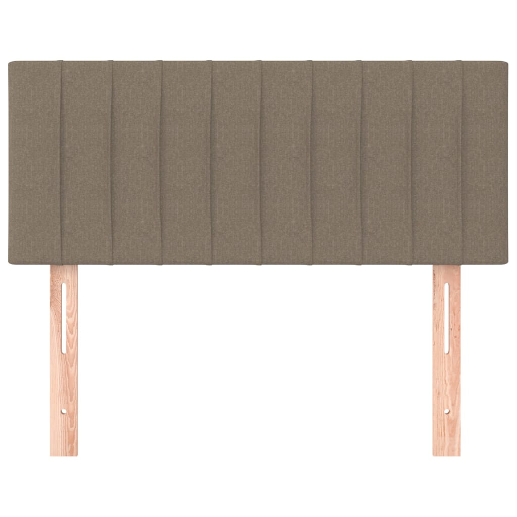 Tête de lit Taupe 80x5x78/88 cm Tissu - XIOS
