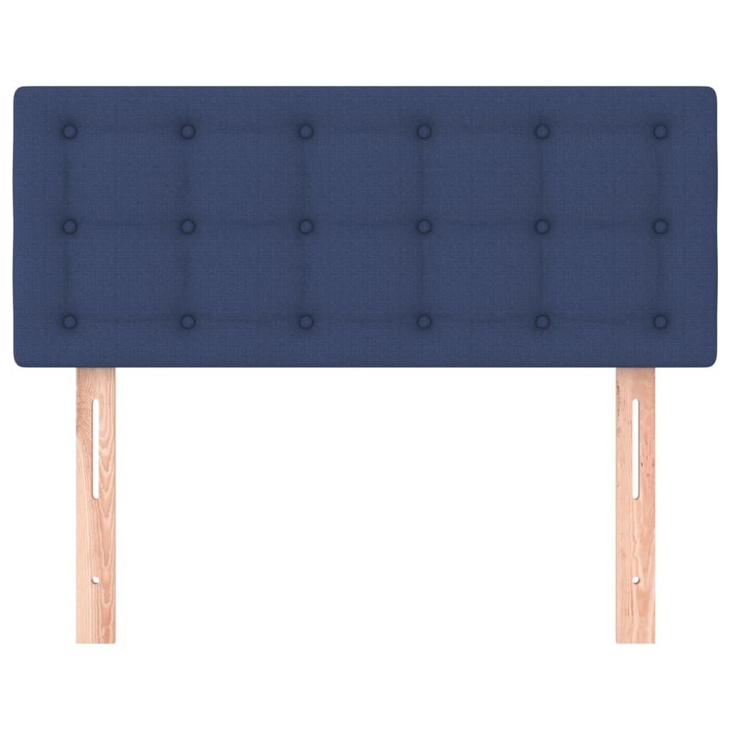 Tête de lit Bleu 90x5x78/88 cm Tissu Têtes et pieds de lit vidaXL   