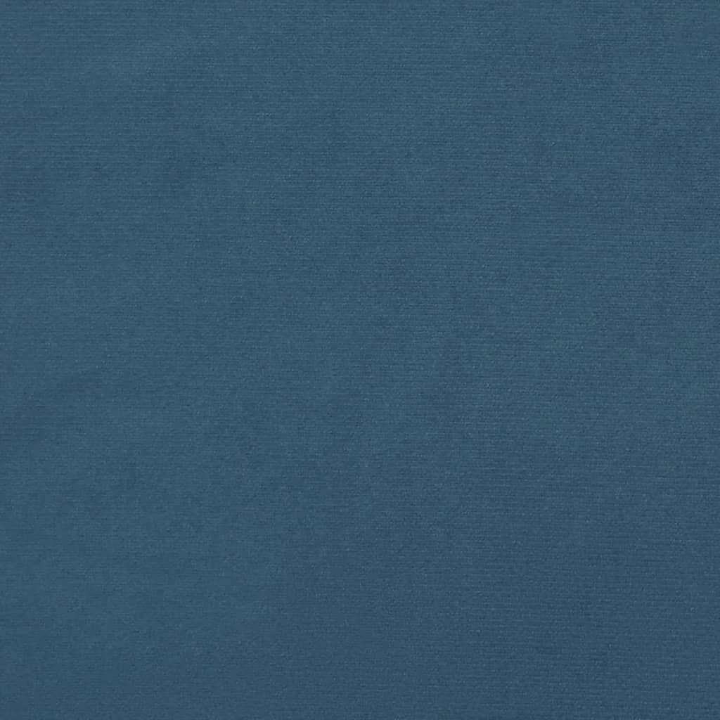 Tête de lit Bleu foncé 90x5x78/88 cm Velours Têtes et pieds de lit vidaXL