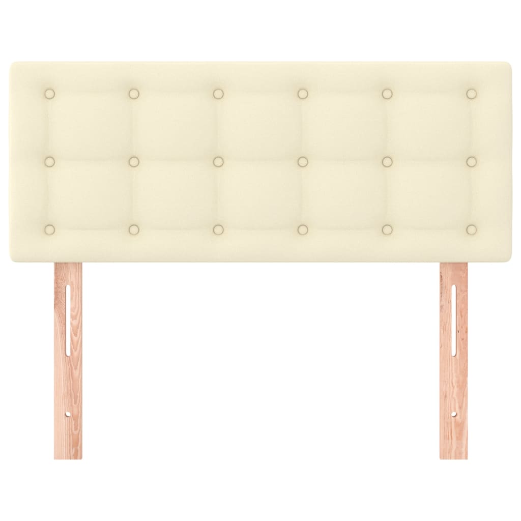 Tête de lit Crème 100x5x78/88 cm Similicuir - XIOS