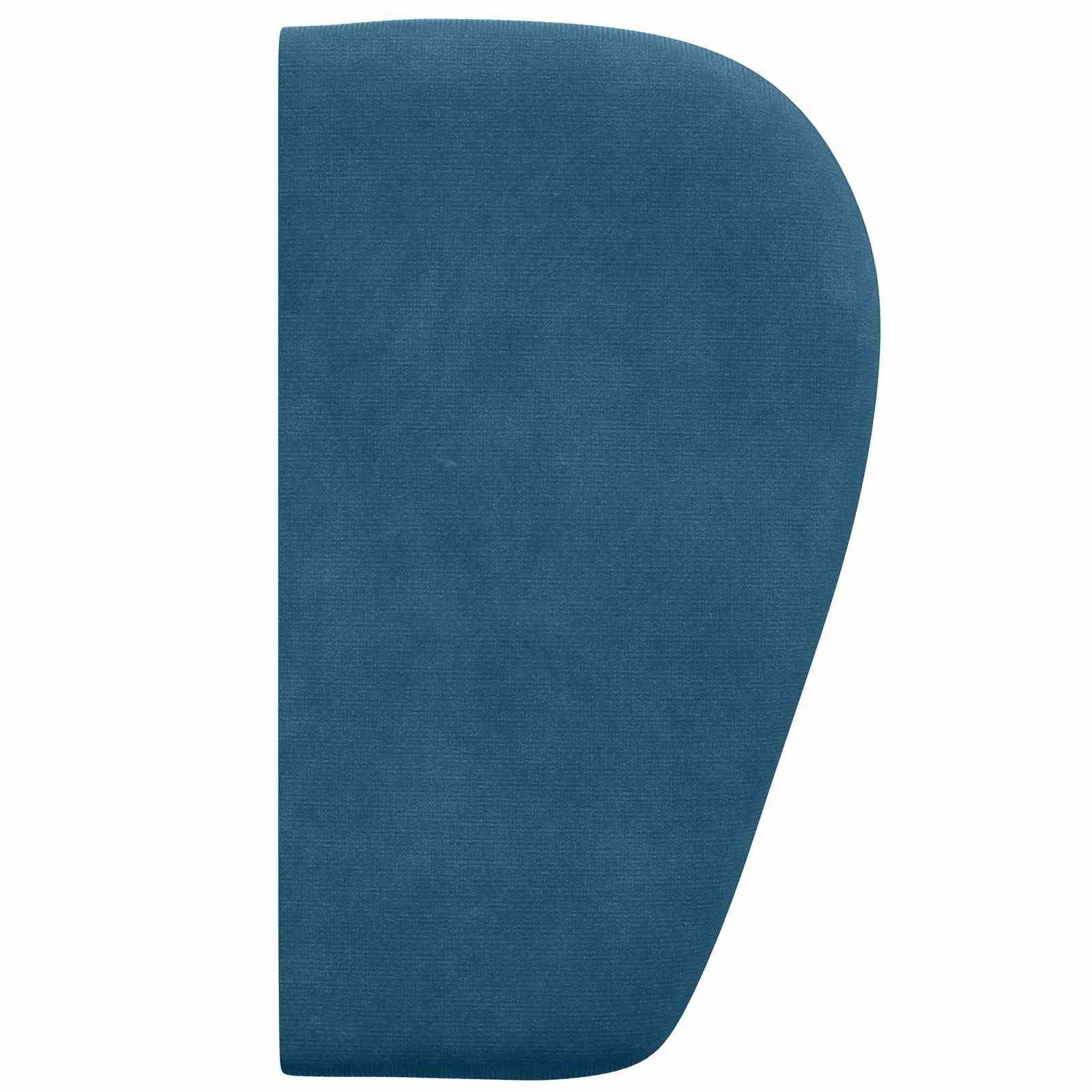 Oreille de tête de lit Bleu 40 x 23 x 6 cm Velours - XIOS