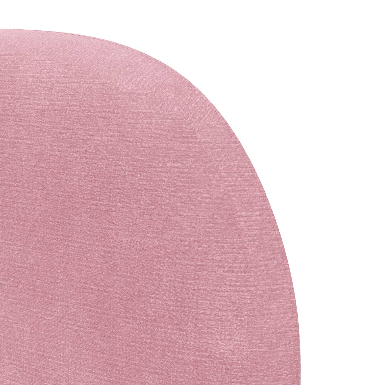 Oreille de tête de lit Rose 40 x 23 x 6 cm Velours - XIOS