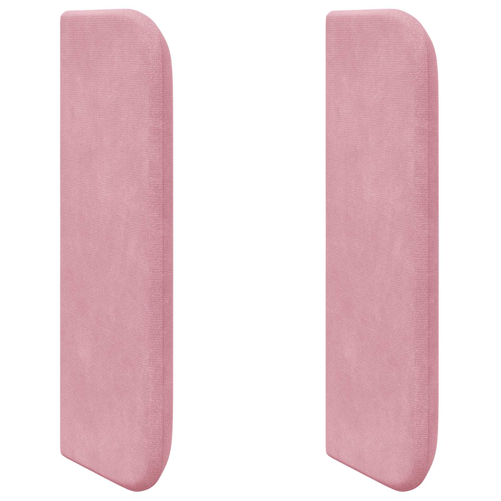 Oreille de tête de lit Rose 40,5 x 40,5 x 4 cm Velours