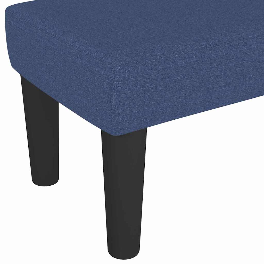 Banc Bleu 70x30x30 cm Tissu - XIOS