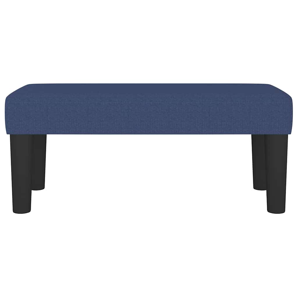 Banc Bleu 70x30x30 cm Tissu - XIOS