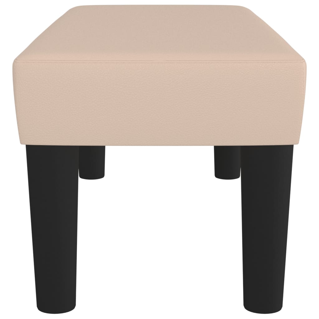 Banc Cappuccino 70x30x30 cm Similicuir - XIOS