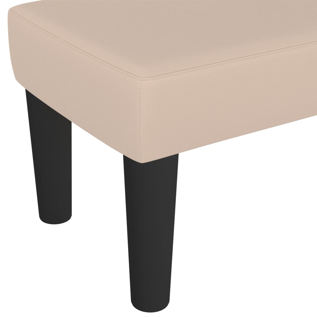 Banc Cappuccino 70x30x30 cm Similicuir - XIOS