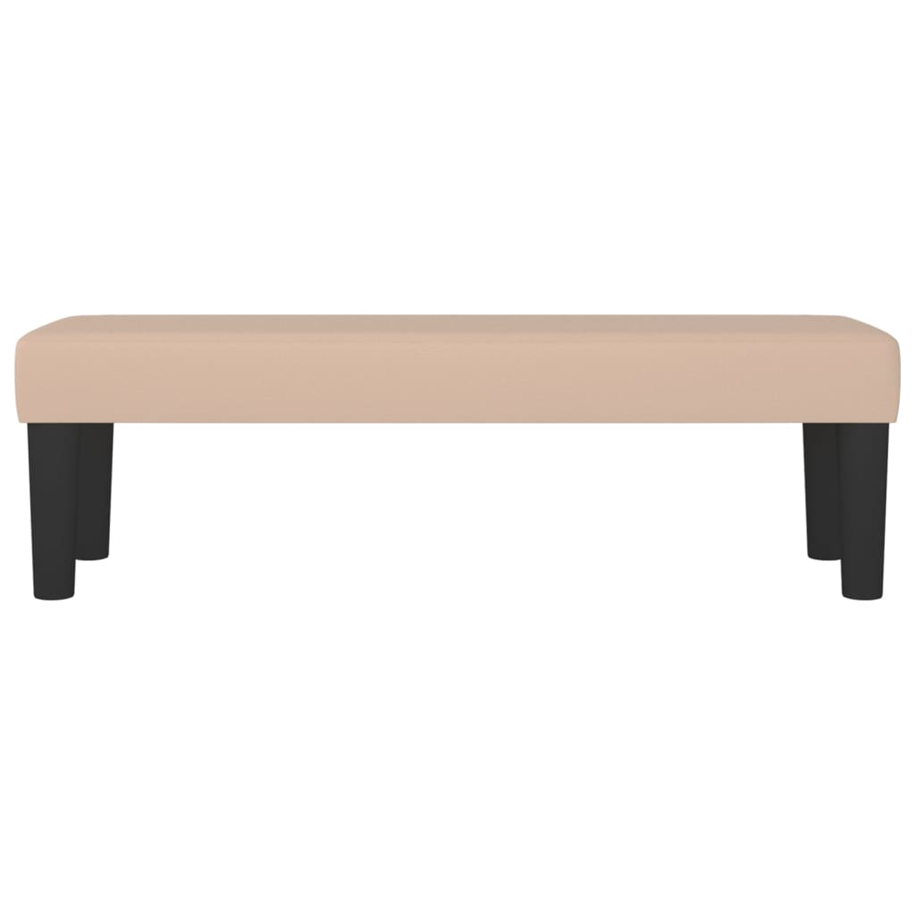Banc Cappuccino 100x30x30 cm Similicuir - XIOS