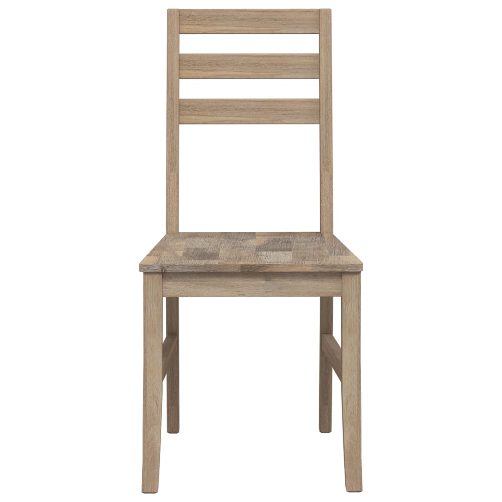 Chaises à manger lot de 8 Bois d'acacia massif - XIOS