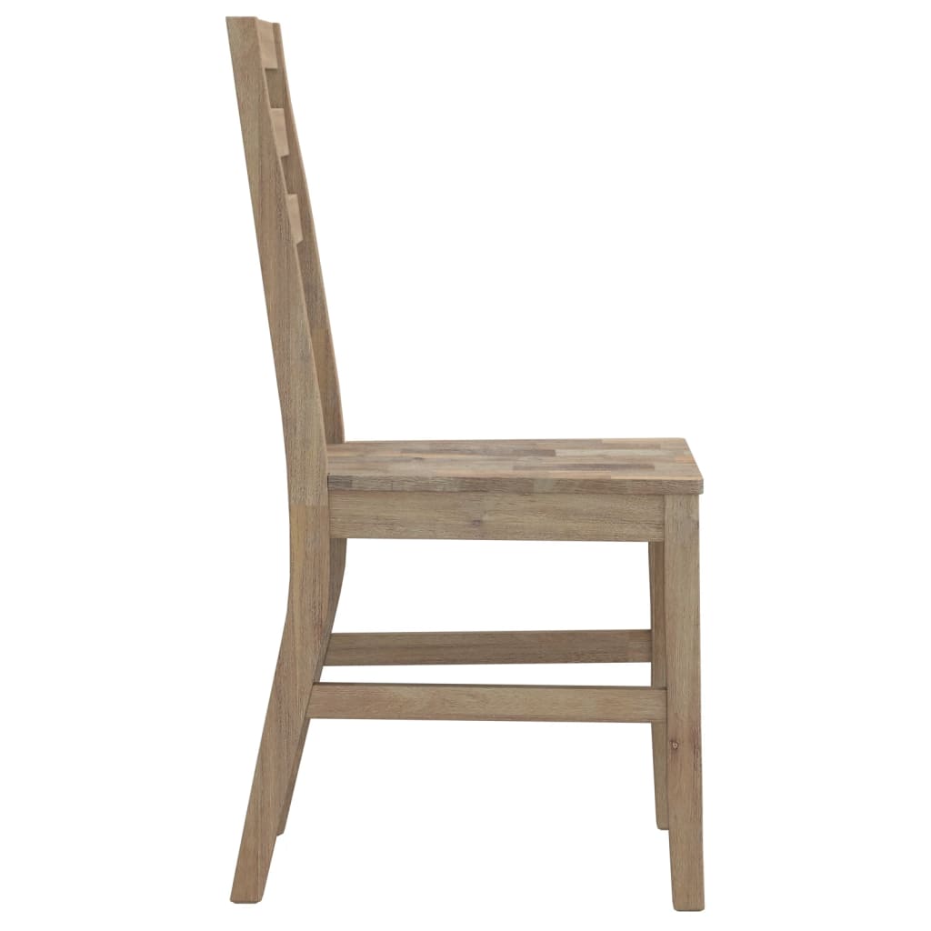 Chaises à manger lot de 8 Bois d'acacia massif - XIOS