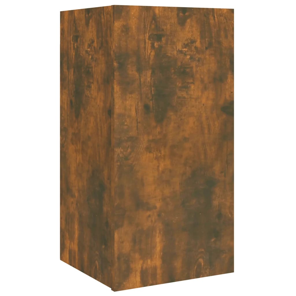 Ensemble de meubles TV 4 pcs Chêne fumé Bois d'ingénierie - XIOS