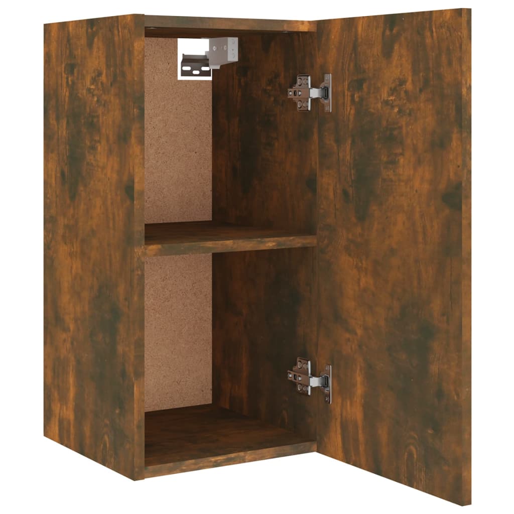 Ensemble de meubles TV 4 pcs Chêne fumé Bois d'ingénierie - XIOS